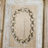 SALE Vintage Silver-Toned Link Necklace -Vintage Finds
