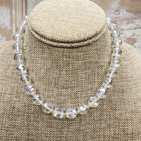 SALE Vintage Crystal Necklace - Vintage Finds