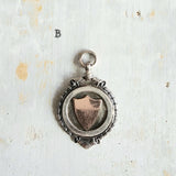 Antique English Sterling Fob Pendants