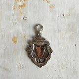 Antique English Sterling Fob Pendants