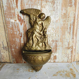 Vintage European, Guardian Angel Holy Water Font