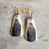 SALE: Blessed Mother and Baby Jesus Earrings