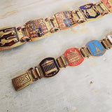 Vintage French Enamel Bracelets