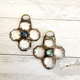 4-Way Crystal + Labradorite - Authentica Collection Pendants