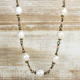 Pearl & Crystal 4-in-1 Chain - 18 & 36-Inch