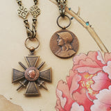 SALE  Antique French Croix de Guerre Honor Medal - Authentica Collection