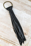 Black Deer Leather Tassel - New Pendant