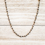 Silver Pyrite Wire Wrapped Chain - 18" and 36"